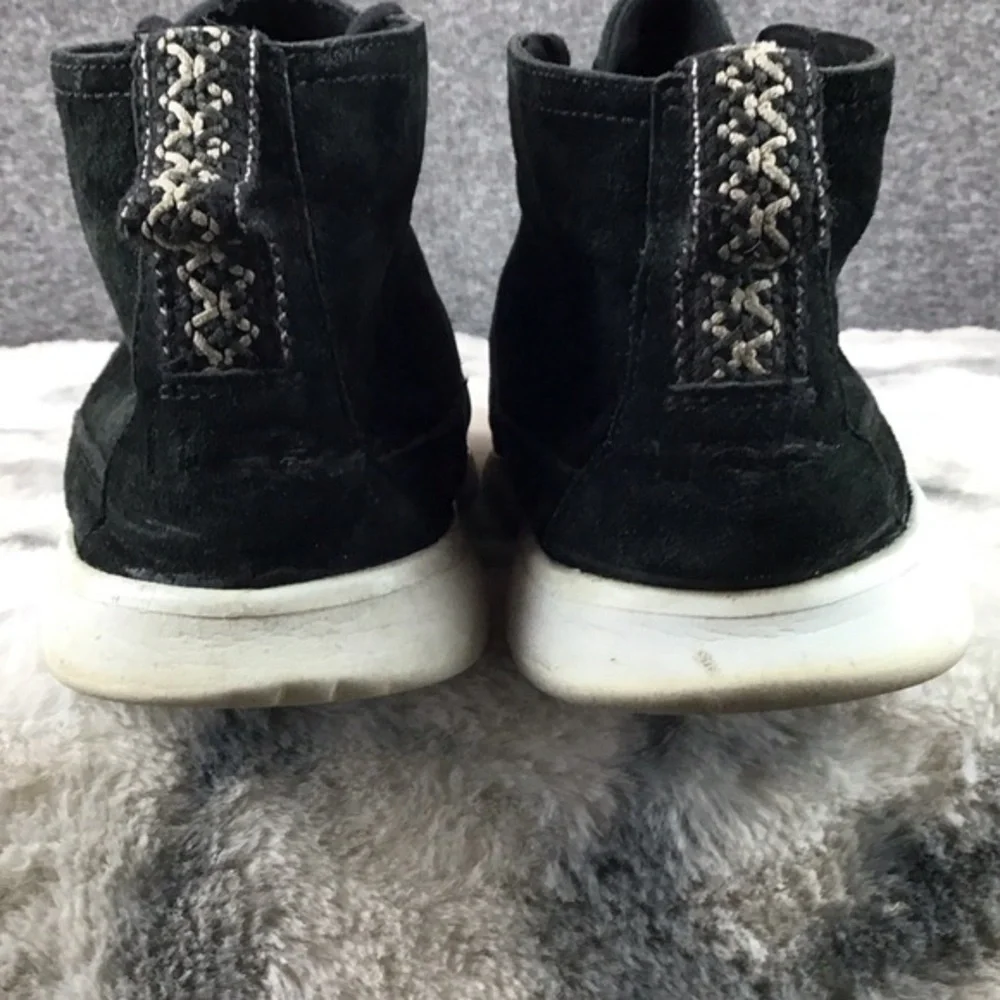 UGG Dustin‎ Suede Leather Lace-Up Black Men's  Chukka Boots Size 10